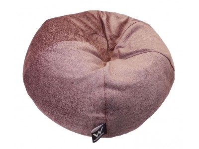 ПУФ Барбарон XL голяма ябълка Royal Deluxe (светло лилав/италианска мебелна дамаска)